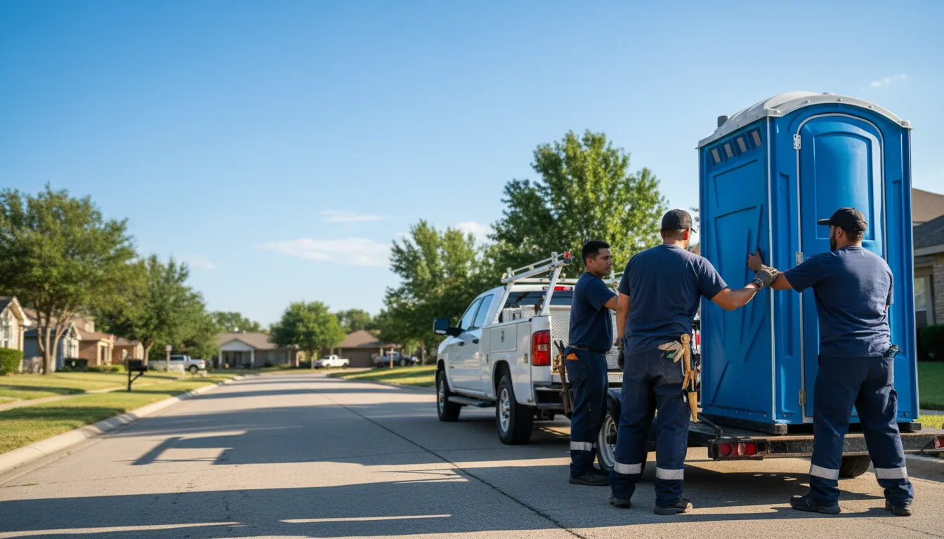 Portable Toilet Rental in Stillwater, OK near me